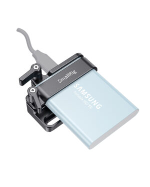SmallRig Samsung T5 SSD Mounting Clamp for BMPCC 4K / 6K and Z CAM Cages 2245B