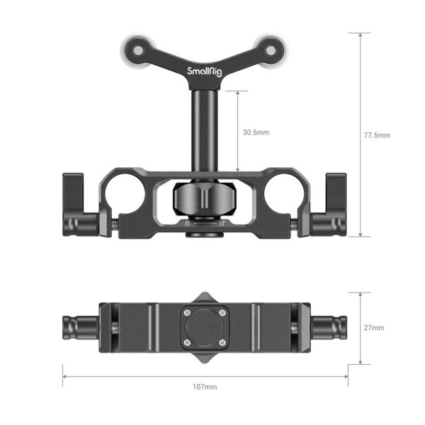 SmallRig Universal 15mm LWS Lens Support 2727 - Image 2