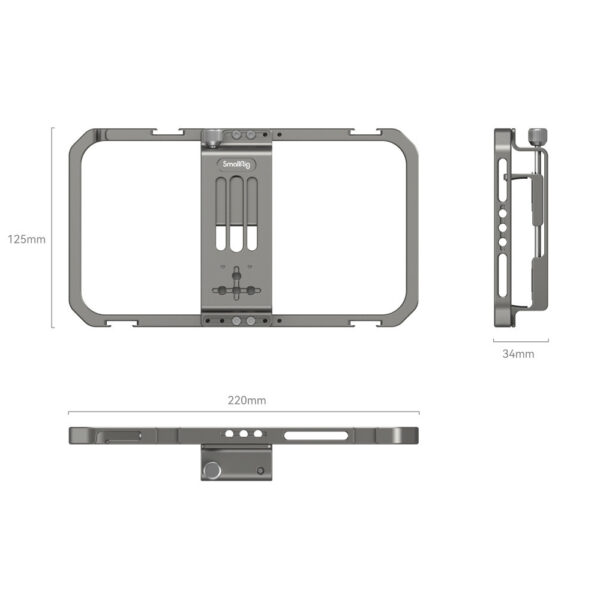 SmallRig Universal Mobile Phone Cage 2791B - Image 2