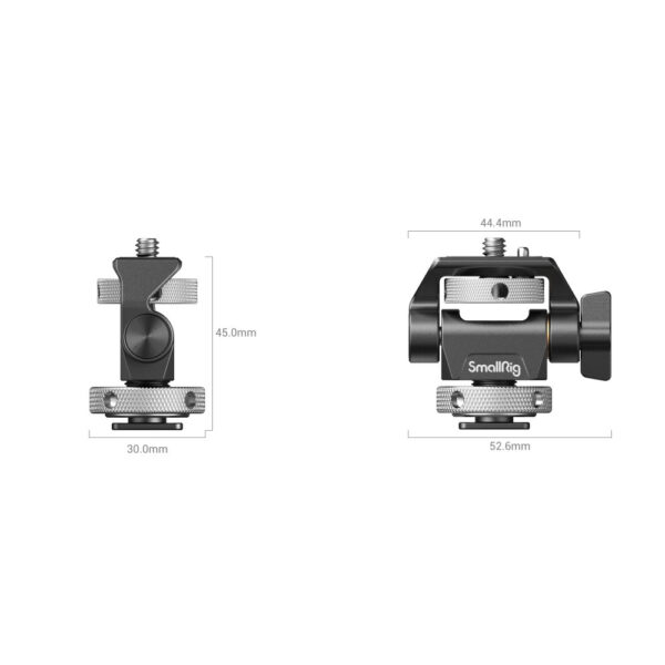 SmallRig Swivel and Tilt Adjustable Monitor Support with Cold Shoe 2905B - Image 2