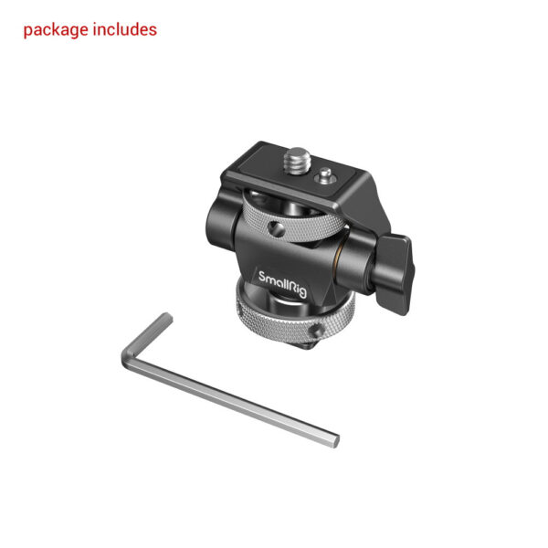 SmallRig Swivel and Tilt Adjustable Monitor Support with Cold Shoe 2905B - Image 4