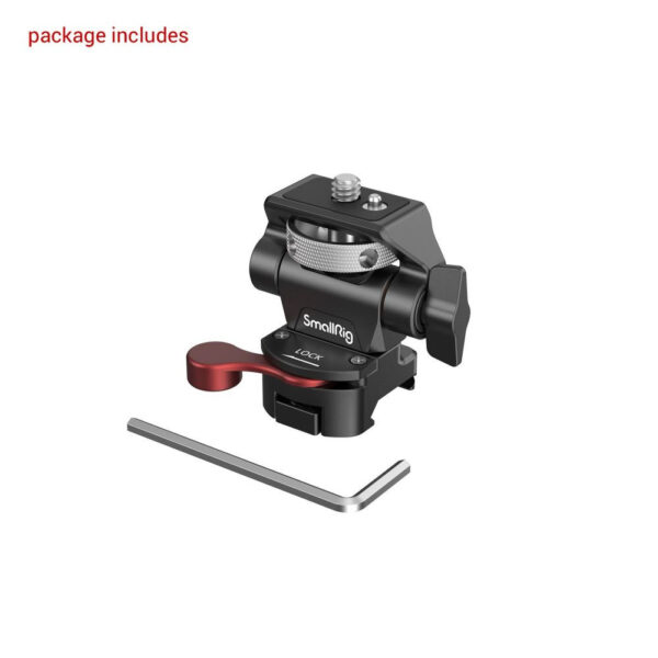 SmallRig Swivel and Tilt Adjustable Monitor Support with NATO Clamp 2906B - Image 4