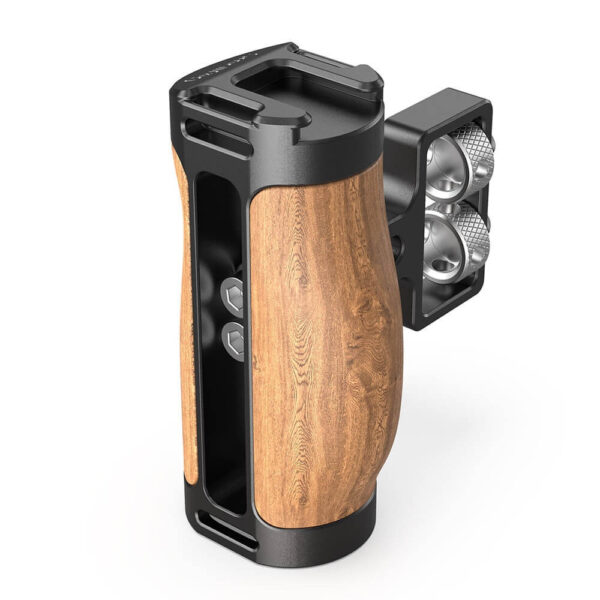 SmallRig Wooden mini Side Handle (1/4"-20 Screws) 2913 - Image 2