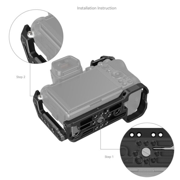SmallRig Cage for Nikon Z 5 / Z 6 / Z 7 / Z 6II / Z 7II 2926B - Image 3