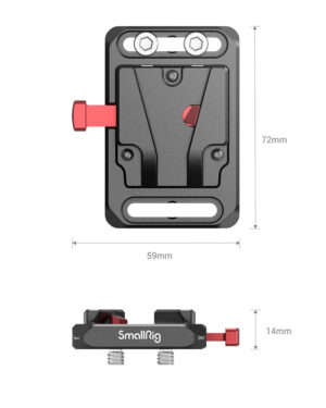 SmallRig mini V-Mount Battery Mount Plate 2987