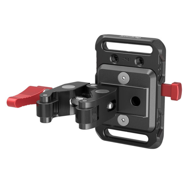 SmallRig mini V Mount Battery Mount Plate with Crab-Shaped Clamp 2989