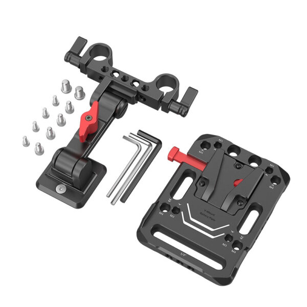 SmallRig V Mount Battery Mount Plate with Adjustable Arm 2991 - Image 3