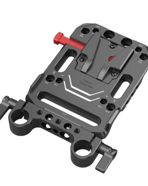 SmallRig V Mount Battery Mount Plate with Dual 15mm Rod Clamp 3016