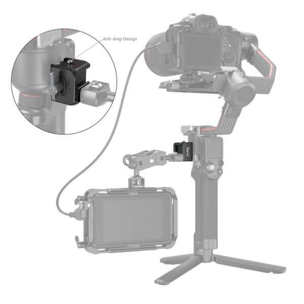 SmallRig NATO-Clamp Mount Plate for DJI RS 2 / RSC 2 / RS 3 / RS 3 Pro / RS 3 mini  Stabilizers 3025 - Image 5