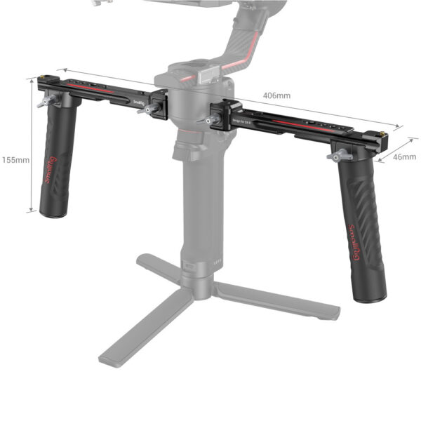 SmallRig Dual-Handle Kit for DJI RS 2 / RSC 2 / RS 3 / RS 3 Pro Stabilizers 3027 - Image 2