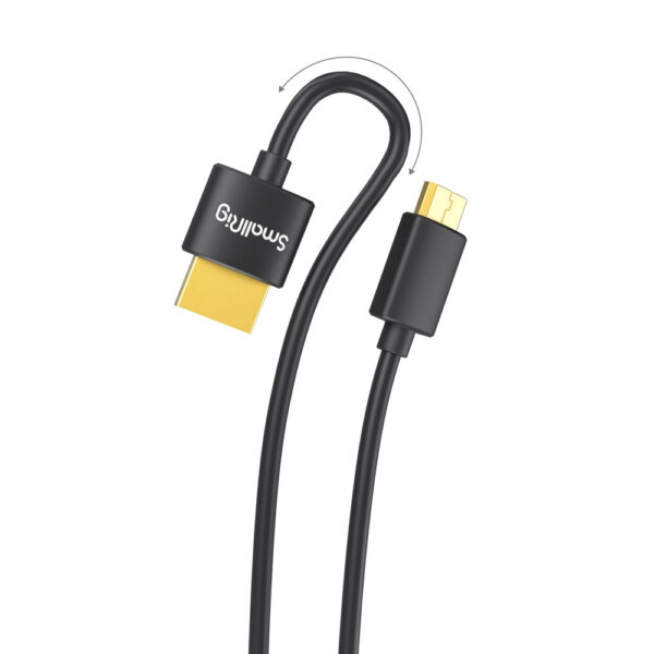 SmallRig Ultra-Slim 4K HDMI Data Cable (C to A) (55cm) 3041 - Image 5