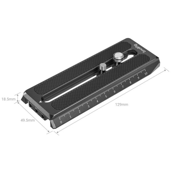 SmallRig Manfrotto Quick Release Plate for DJI RS 2 / RSC 2 / Ronin-S / RS 3 / RS 3 Pro Stabilizers 3158B - Image 4