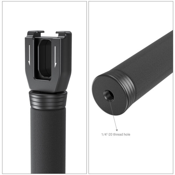 SmallRig Stretchable Mic Handheld Support for Wireless Lavalier Microphones 3182 - Image 5