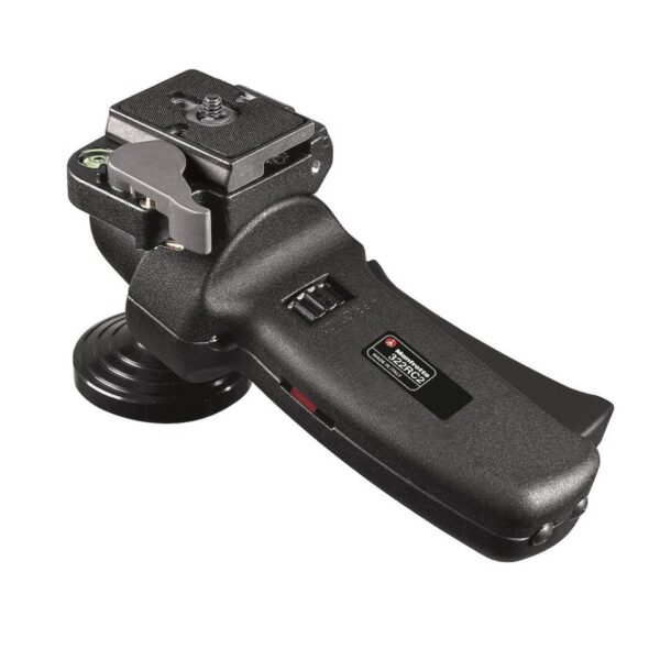 Manfrotto 322RC2 Grip Ball Head, ergonomic handle and friction control wheel