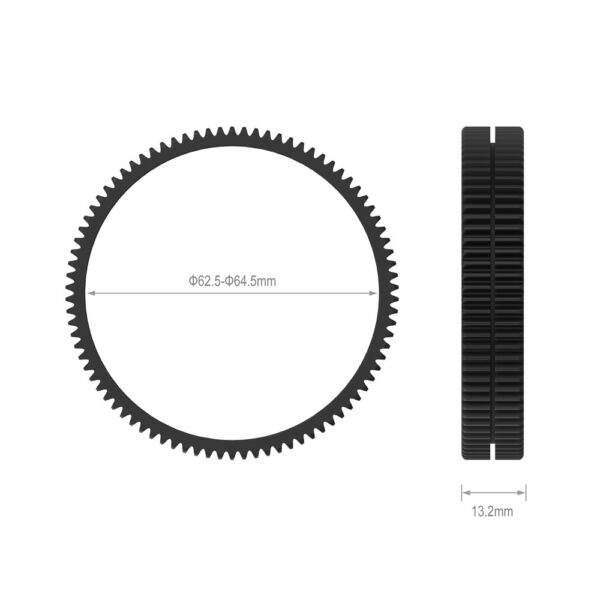 SmallRig Φ62.5-Φ64.5 Seamless Focus Gear Ring 3291 - Image 2