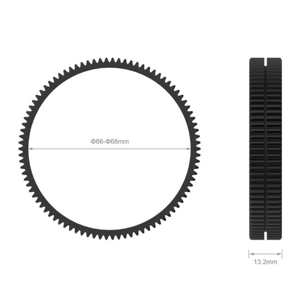 SmallRig Φ66-Φ68 Seamless Focus Gear Ring 3292 - Image 2