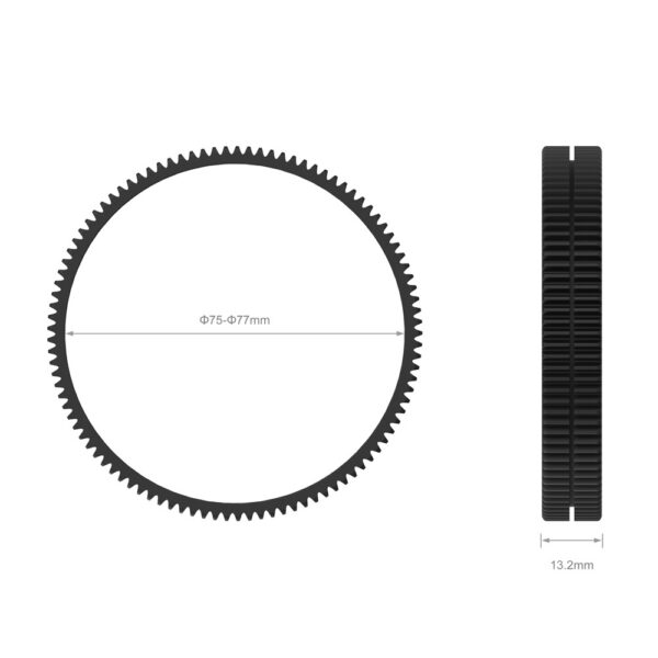 SmallRig Φ75-Φ77 Seamless Focus Gear Ring 3294 - Image 2