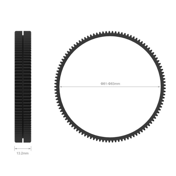 SmallRig Φ81-Φ83 Seamless Focus Gear Ring 3296 - Image 2