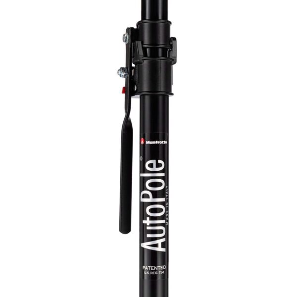 Manfrotto 332-3.7B Single Black Mini Autopole 2.1-3.7m - Image 7