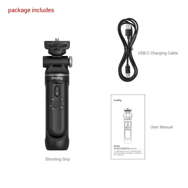 SmallRig SR-RG1 Wireless Shooting Grip 3326 - Image 4