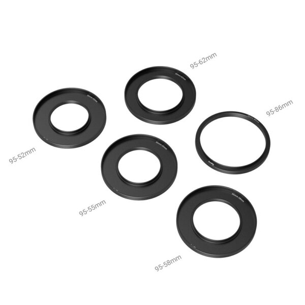 SmallRig Lens Adapter Rings Kit (Φ52 / 55 / 58 / 62 / 86-95mm) 3383 - Image 3