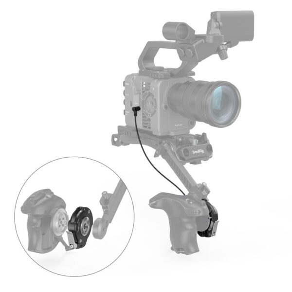 SmallRig Handgrip Rosette Adapter Part for Sony FX6 3403 - Image 5