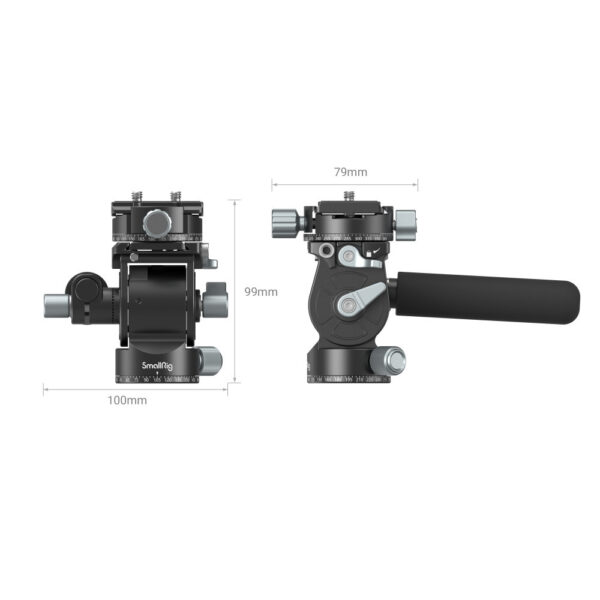 SmallRig Lightweight Fluid Video Head 3457B - Image 2