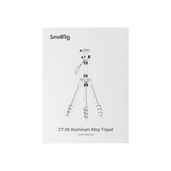 SmallRig CT-20 Aluminium Alloy Tripod 3474C - Image 3