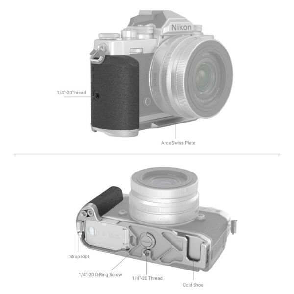 SmallRig L-Shape Grip for Nikon Z fc Camera 3480 - Image 3