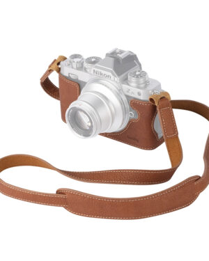 SmallRig Half Camera Leather Case Kit with Shoulder Strap for Nikon Z fc 3481