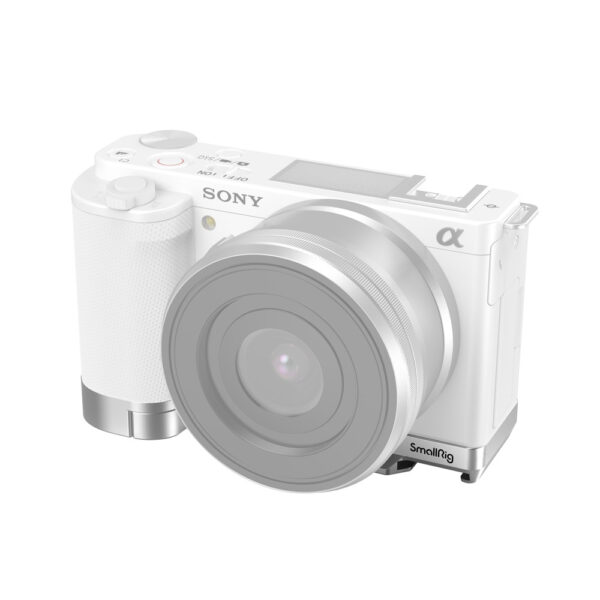 SmallRig Extension Grip for Sony ZV-E10 (Silver) 3524 - Image 4