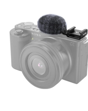 SmallRig Cold Shoe Adapter with Furry Windscreen for Sony ZV-1F / ZV-E10 / ZV-1 3526