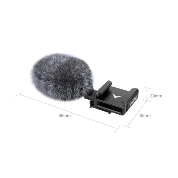 SmallRig Cold Shoe Adapter with Furry Windscreen for Sony ZV-1F / ZV-E10 / ZV-1 3526 - Image 2