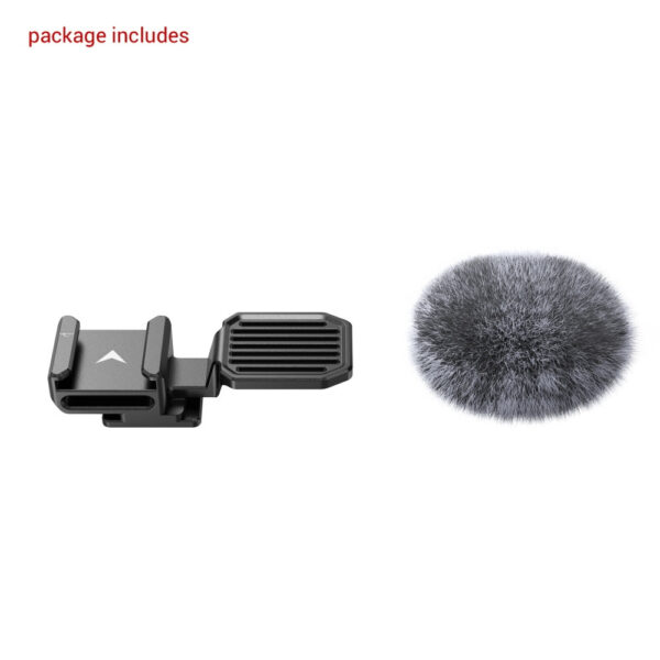 SmallRig Cold Shoe Adapter with Furry Windscreen for Sony ZV-1F / ZV-E10 / ZV-1 3526 - Image 3