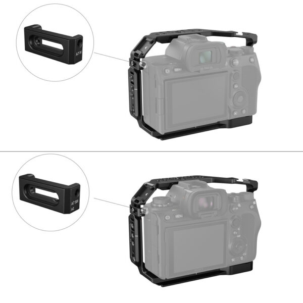 SmallRig Advanced Cage Kit for Sony Alpha 7R V / Alpha 7 IV / Alpha 7S III 3669B - Image 4