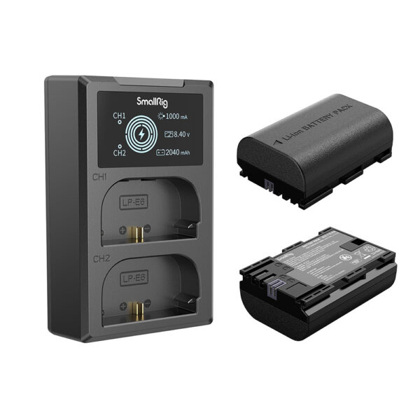 SmallRig LP-E6NH Camera Battery and Charger Kit 3821 - Image 4