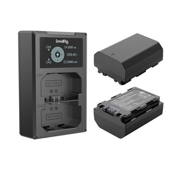 SmallRig NP-FZ100 Camera Battery and Charger Kit 3824B - Image 3