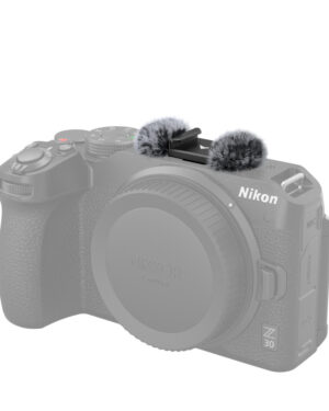 SmallRig Furry Windscreen with Cold Shoe Adapter for Nikon Z 30 3859