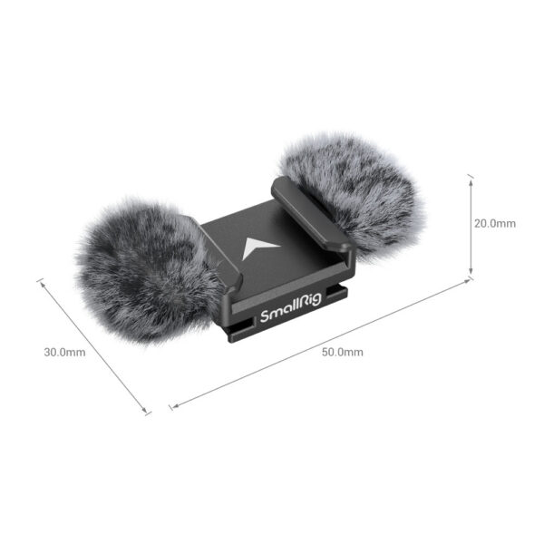SmallRig Furry Windscreen with Cold Shoe Adapter for Nikon Z 30 3859 - Image 5