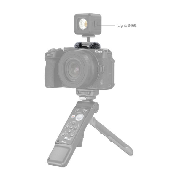 SmallRig Furry Windscreen with Cold Shoe Adapter for Nikon Z 30 3859 - Image 3