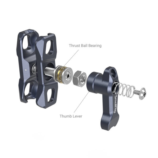 SmallRig Magic Arm with Dual Ball Heads (1/4”-20 Screw and ARRI locating Screw) 3874 - Image 5