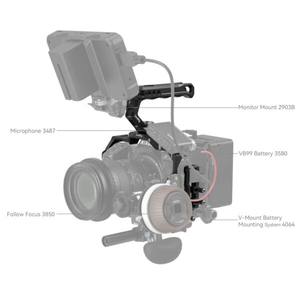 SmallRig Cage Kit for Nikon Z 8 3941 - Image 5