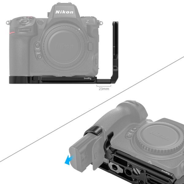 SmallRig L-Bracket for Nikon Z 8 3942 - Image 4