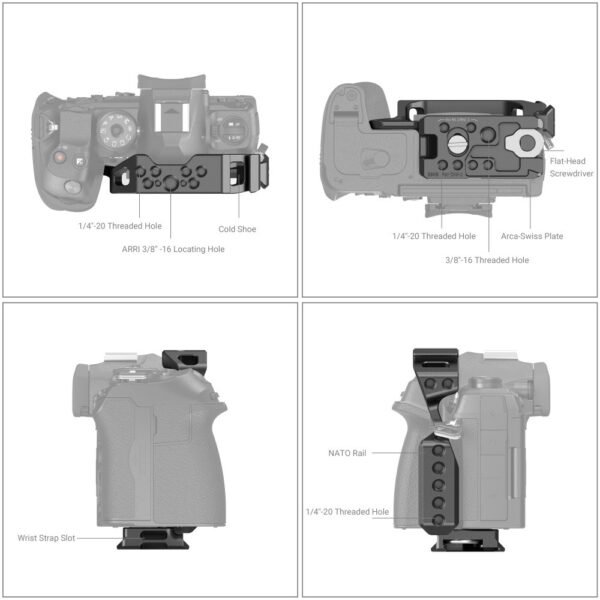 SmallRig Camera Cage for OM SYSTEM OM-1 3948 - Image 4