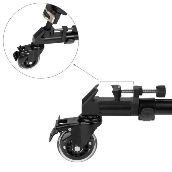 SmallRig Universal Tripod Dolly 3986 - Image 4