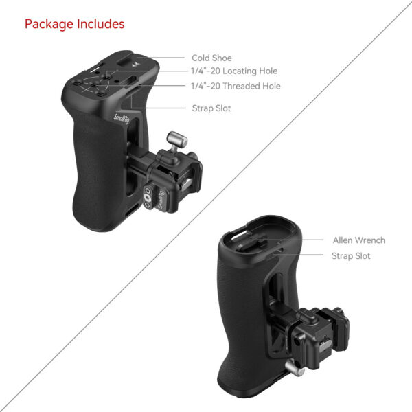 SmallRig Snap-on Quick Lock NATO Side Handle 4017 - Image 4