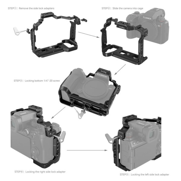 SmallRig Cage for Panasonic LUMIX S5 II / S5 IIX 4022 - Image 5