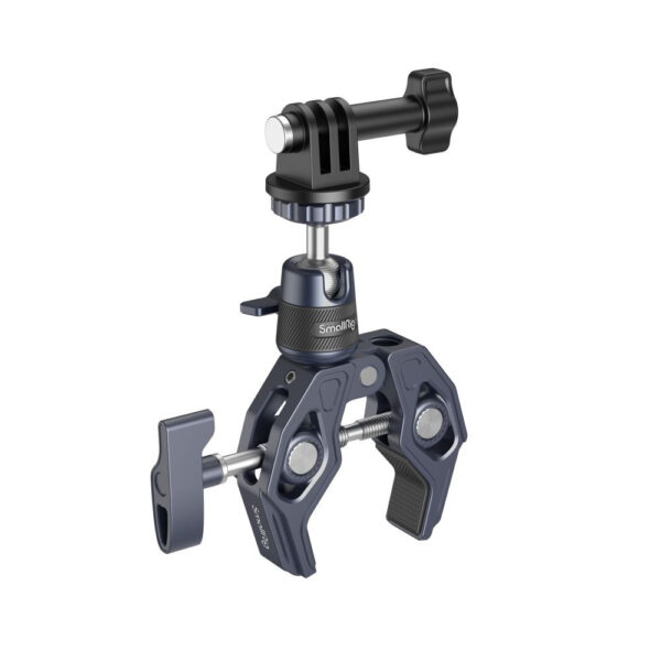 SmallRig Super Clamp with 360deg Ball Head Mount for Action Cameras 4102B