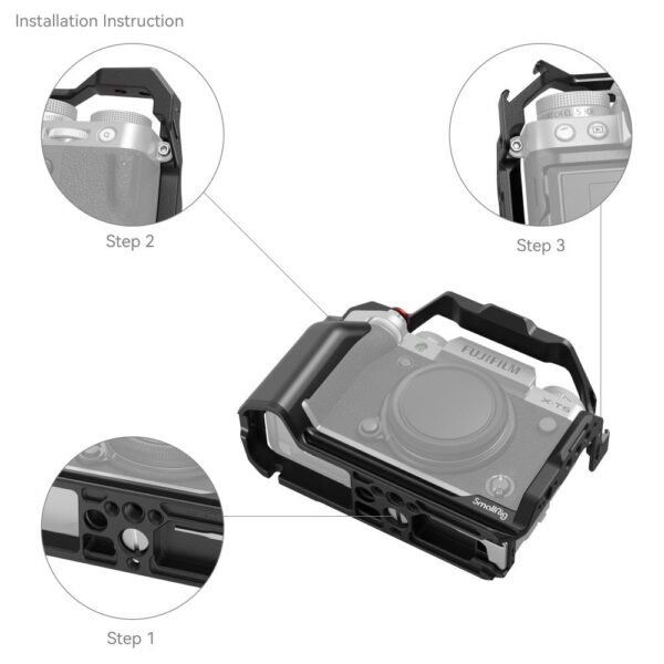 SmallRig Multifunctional Cage for FUJIFILM X-T5 4135 - Image 5