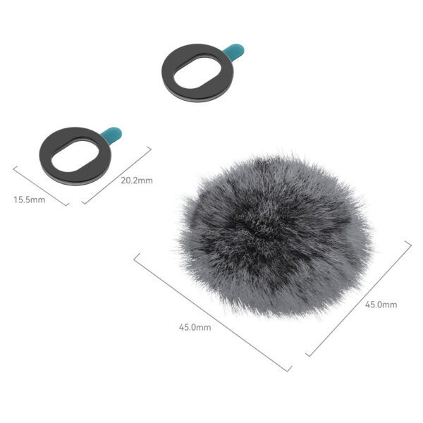 SmallRig Furry Windshield for Canon PowerShot V10 4177 - Image 4